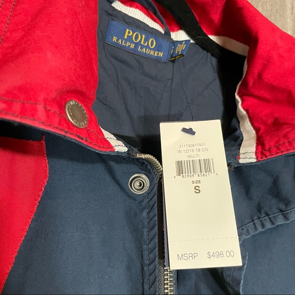 Ralph Lauren Women's Yacht Club 1992 Multicolor Hooded Jacket - Picture 16 of 17